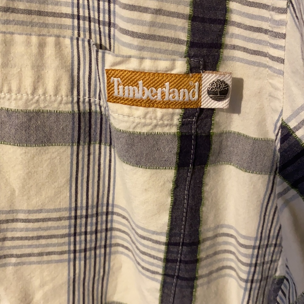 Timberland button down short sleeve top - Picture 4 of 6